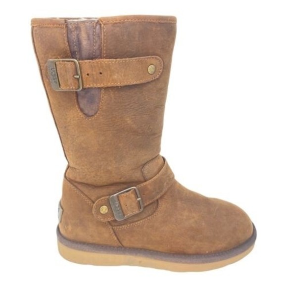 UGG Australia Sutter Boots Toast Brown Water Resistant Size 6 1005374 - Picture 3 of 7